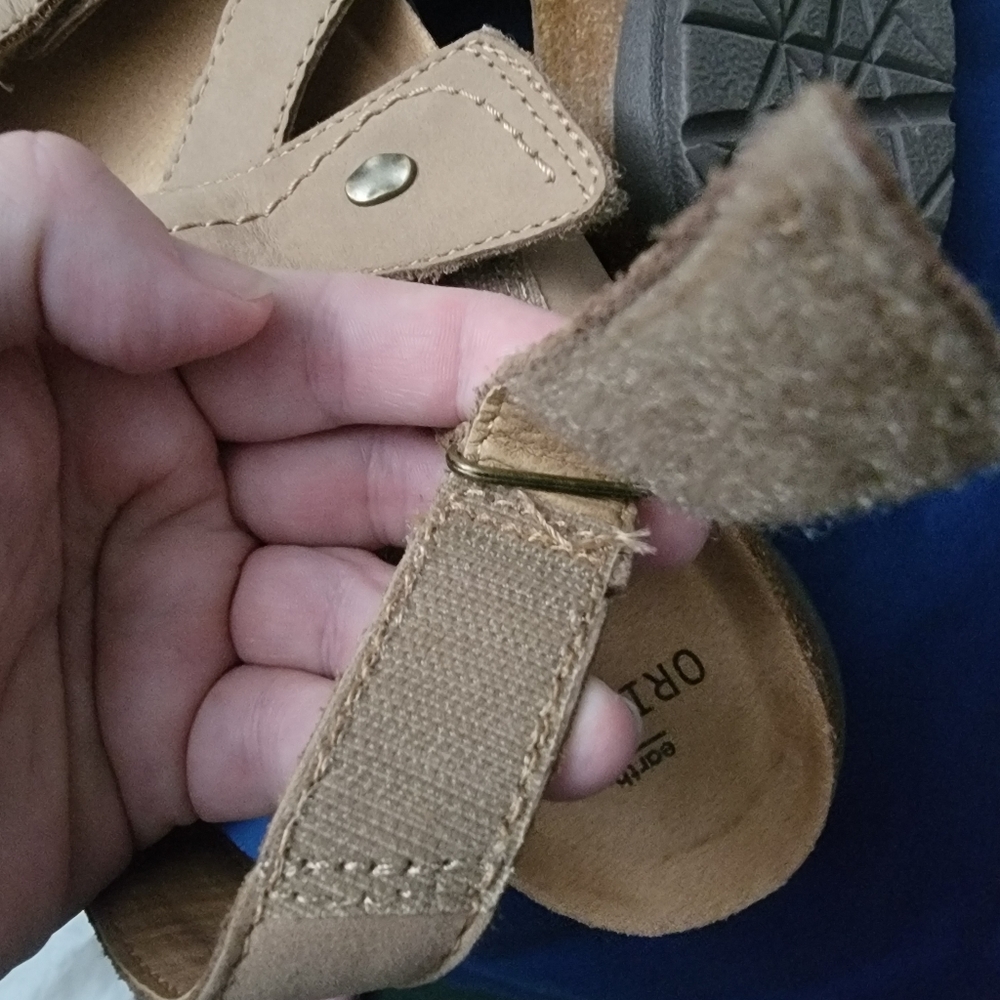 Earth Origins Tan Women's Sandals Size 10M - Picture 5 of 11